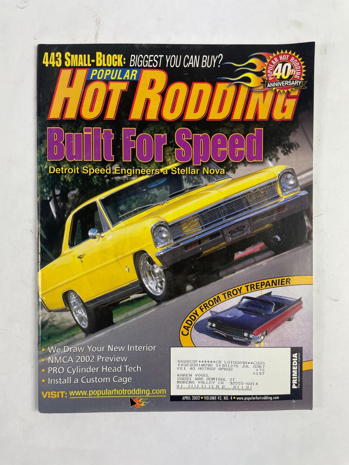 April 2004 Hot Rodding Magazine Built For Speed Detroit Speed Engineers