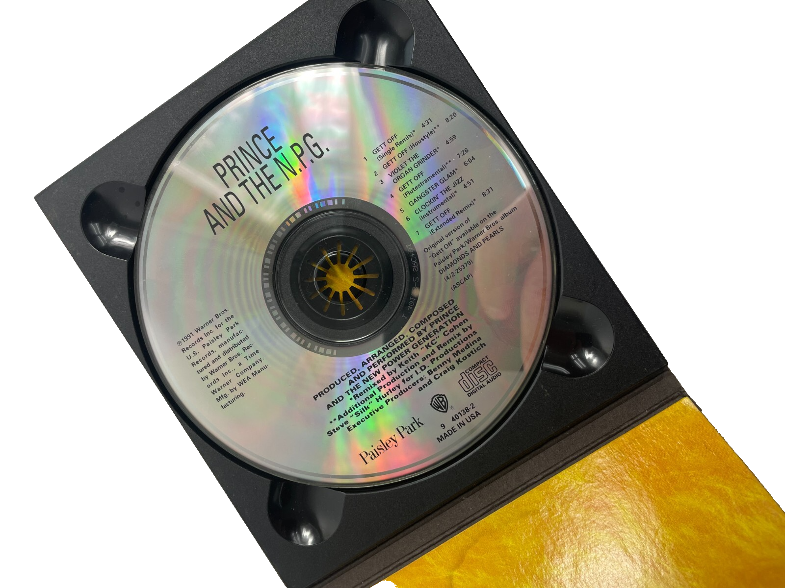 Nothing Can Stop Prince and The New Power Generation Gett Off Prince CD#6
