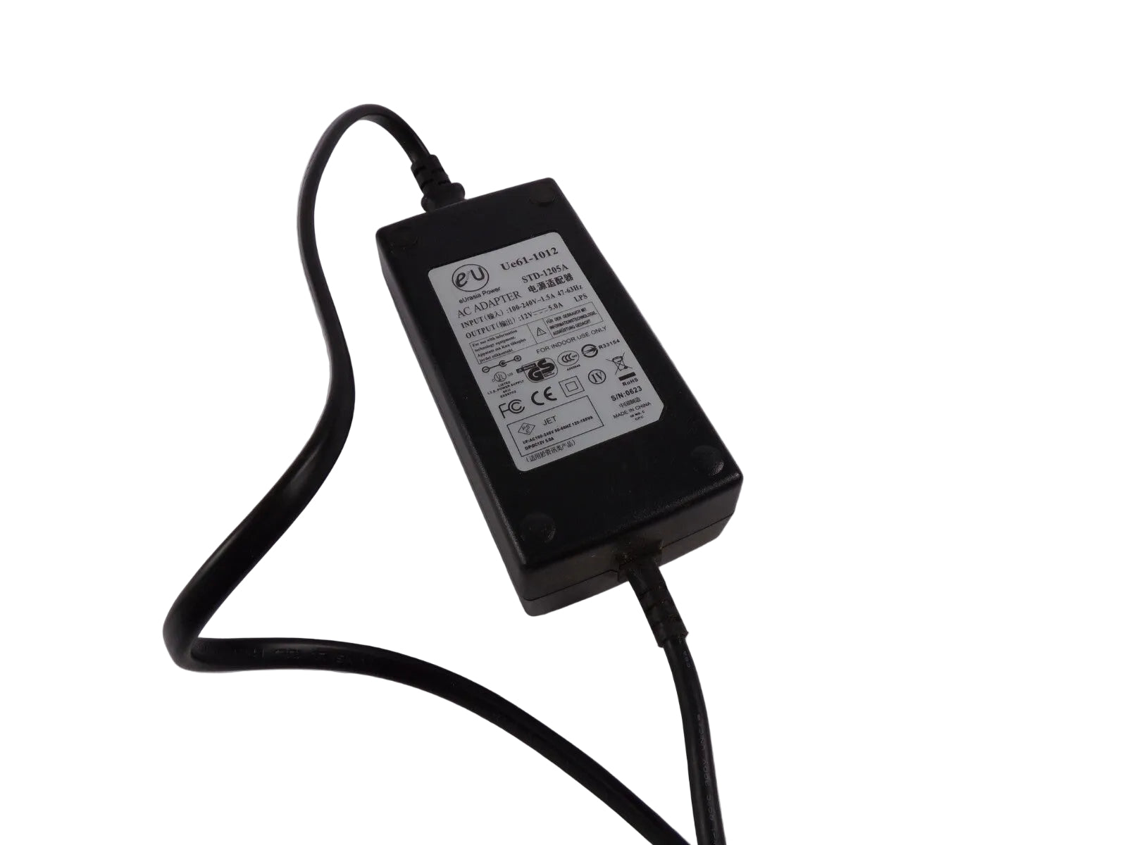 Genuine AC Adapter Model Ue61-1012 Output 12 V 5 A Power Supply Adapter A83