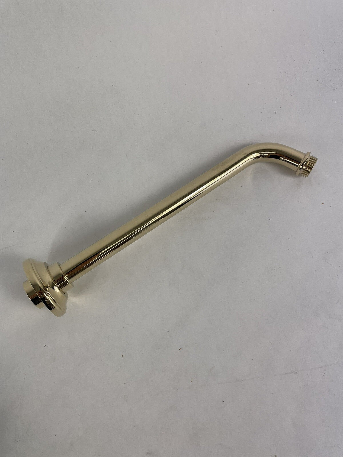 THG Paris Nickel Horizontal shower arm 45° lg: 10" Gold Polished