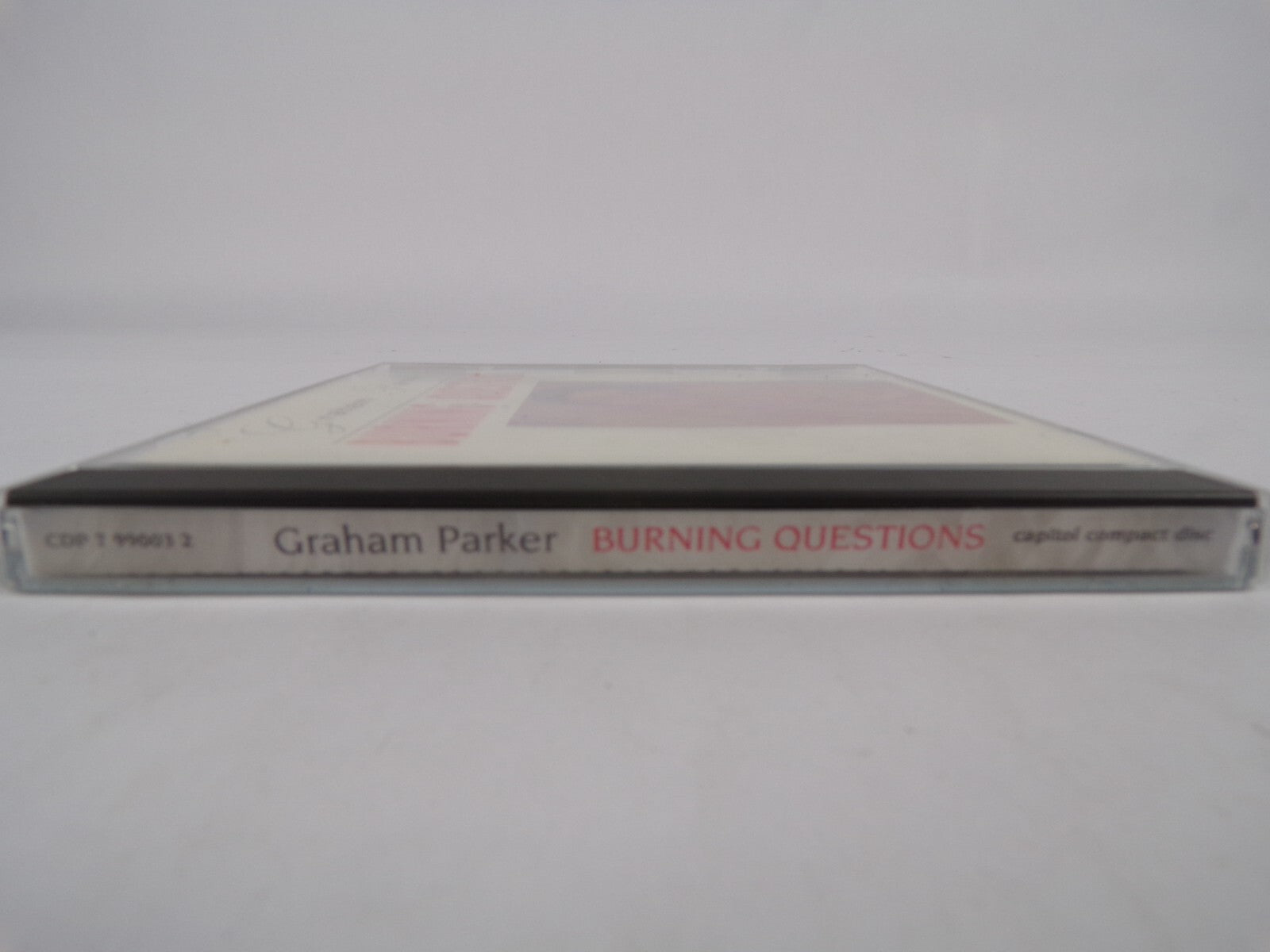 Graham Parker Burning Questions Release Me Long Stem Rose Oasis Mr. Tender CD#60
