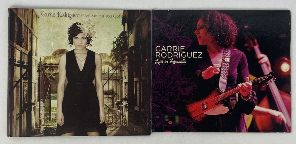 2 x Carrie Rodriguez Digital Audio CD - Give Me All You Got - Live in Louisville