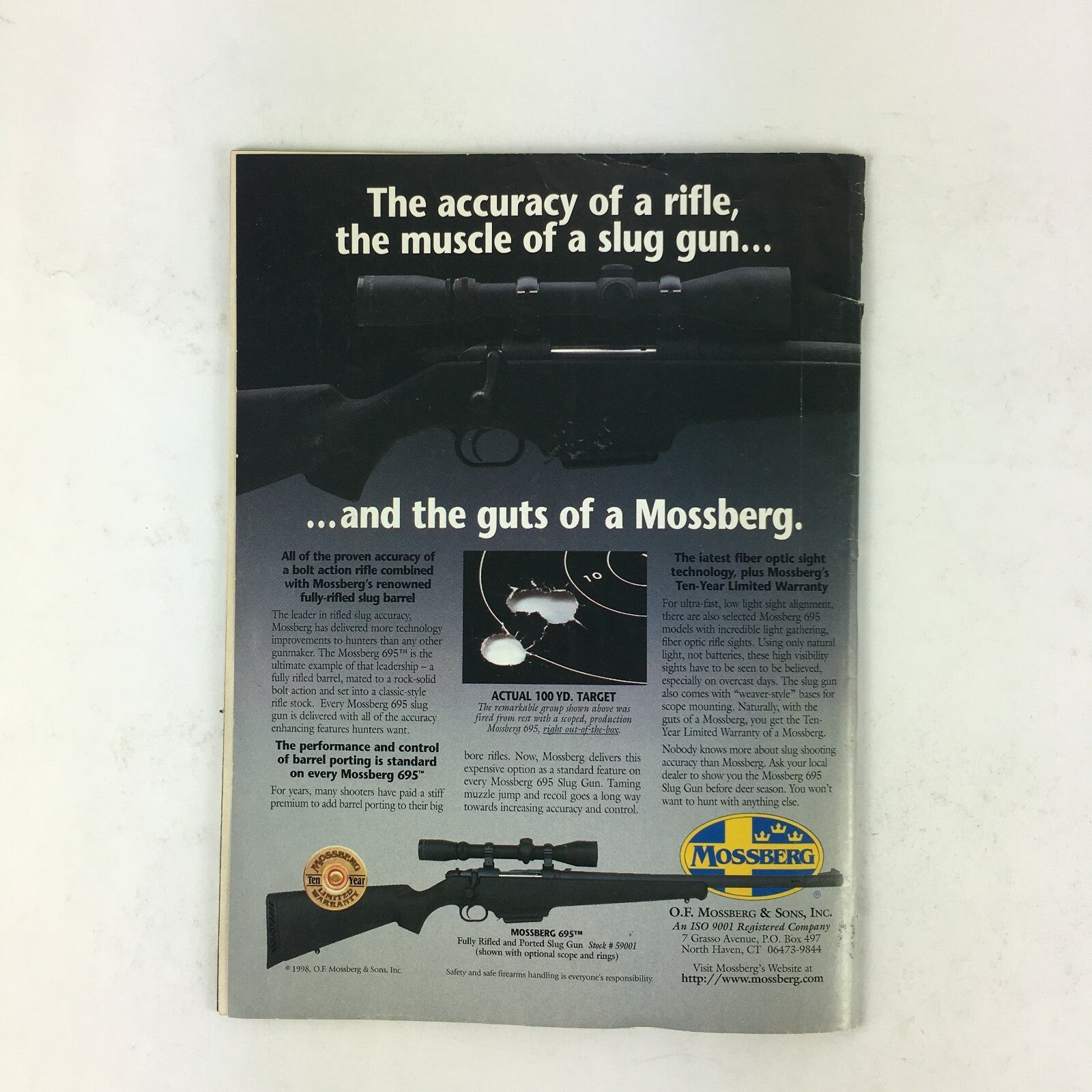September 1998 American Rifleman Magazine Make it Count 