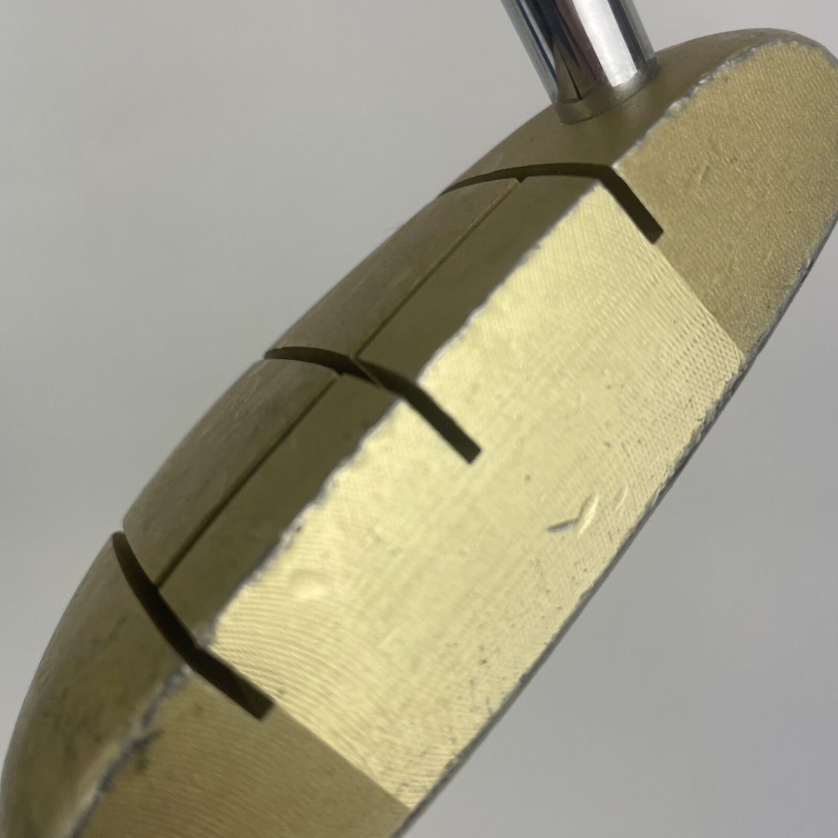 Men right handed face balanced Ray Cook M1-3X Mallet Gold Milled Face