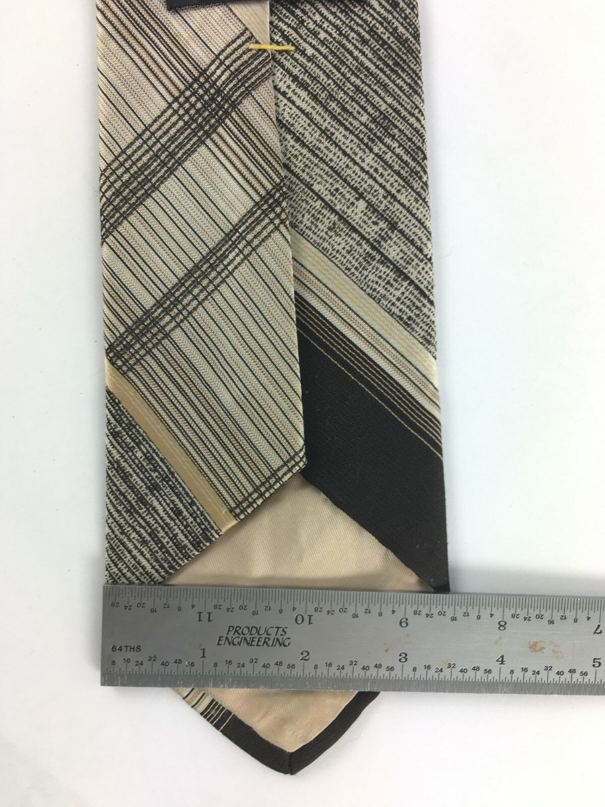 Genuine Don Loper 100% Silk Handmade Stylish Formal/Casual Tie Multi Coloured