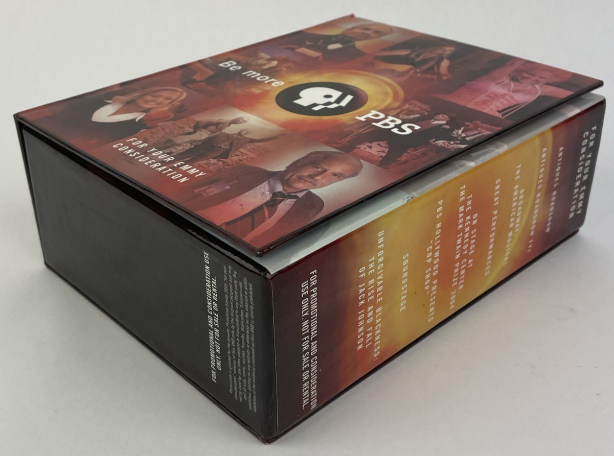 PBS 2005 EMMY AWARDS "FOR YOUR EMMY CONSIDERATION" 7 DVD BOX SET w. ERIC CLAPTON