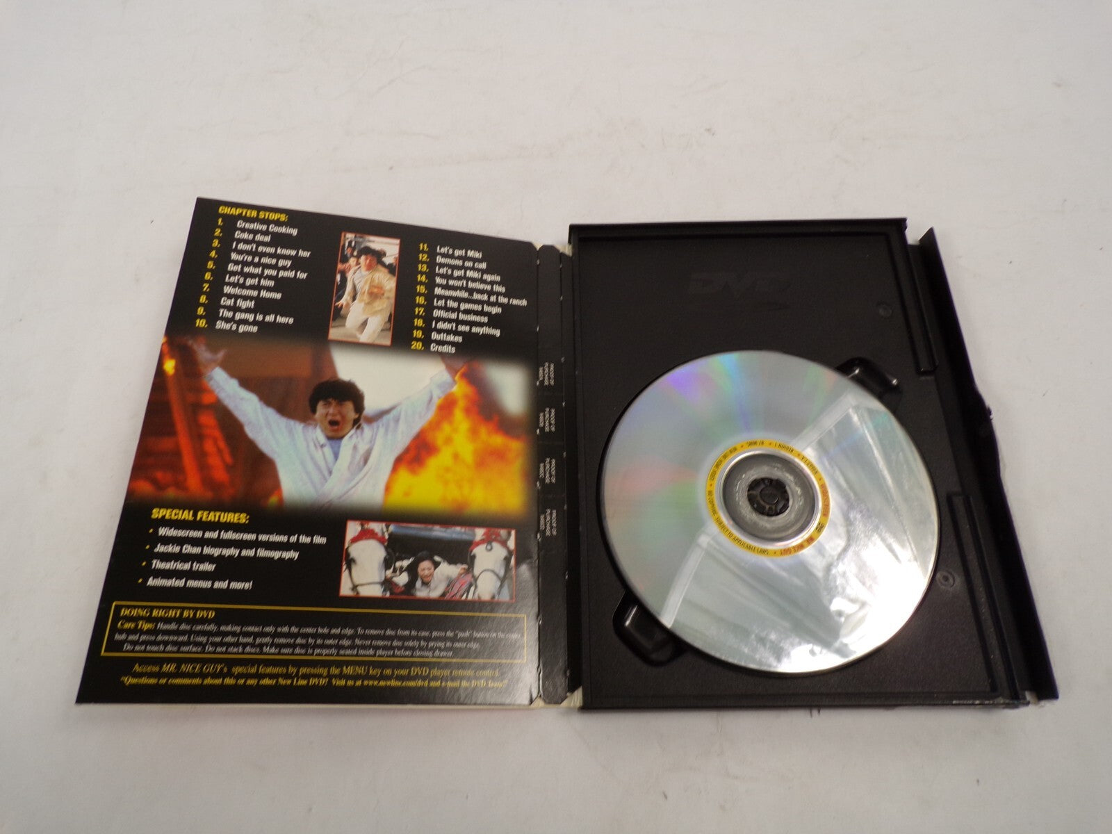 Jackie Chan Mr.Nice Guy Don't Get Mad They Get Even Richard Norton DVD Movies