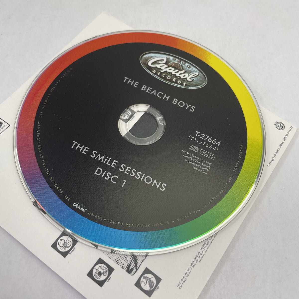 The Beach Boys – Smile Sessions - 2 x CD Poster Pin 36 Page Book Box - Near Mint