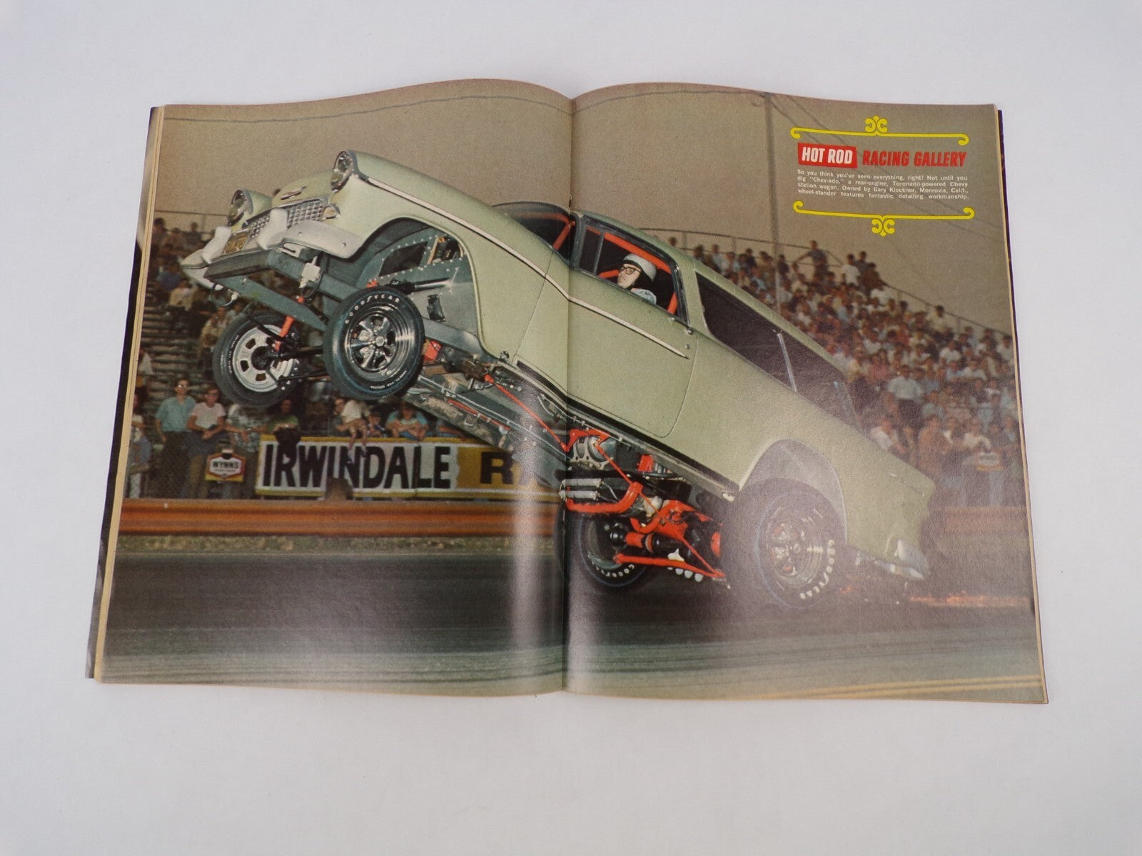 September 1968 Hot Rodding Magazine 600- plus From Chevy's 427 Power For Ford's