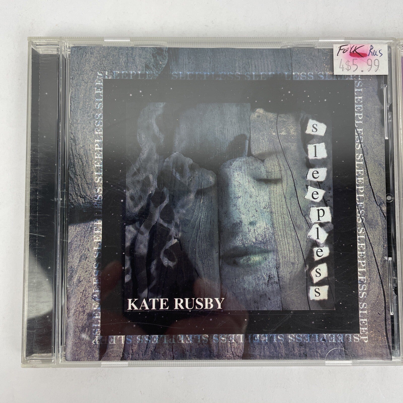 Lot of 2 x KATE RUSBY Digital Audio CD - KATERUSBY10, 2003 + SLEEPLESS, 1999