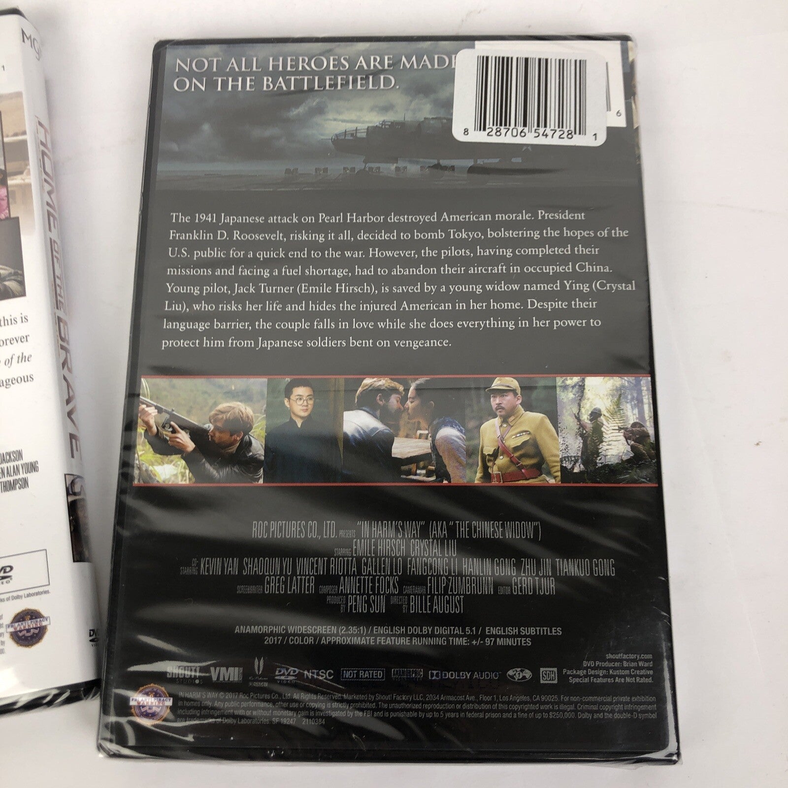 In Harm's Way  + Home Of The Brave DVD Lot of 2 War Movies Brand New Sealed LOOK
