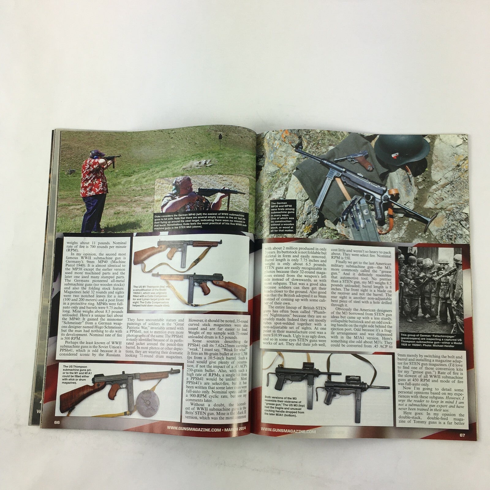 March 2014 Guns Magazine Armalite AR-31 .308 Win Rimfire Special! Ruger .22 LR
