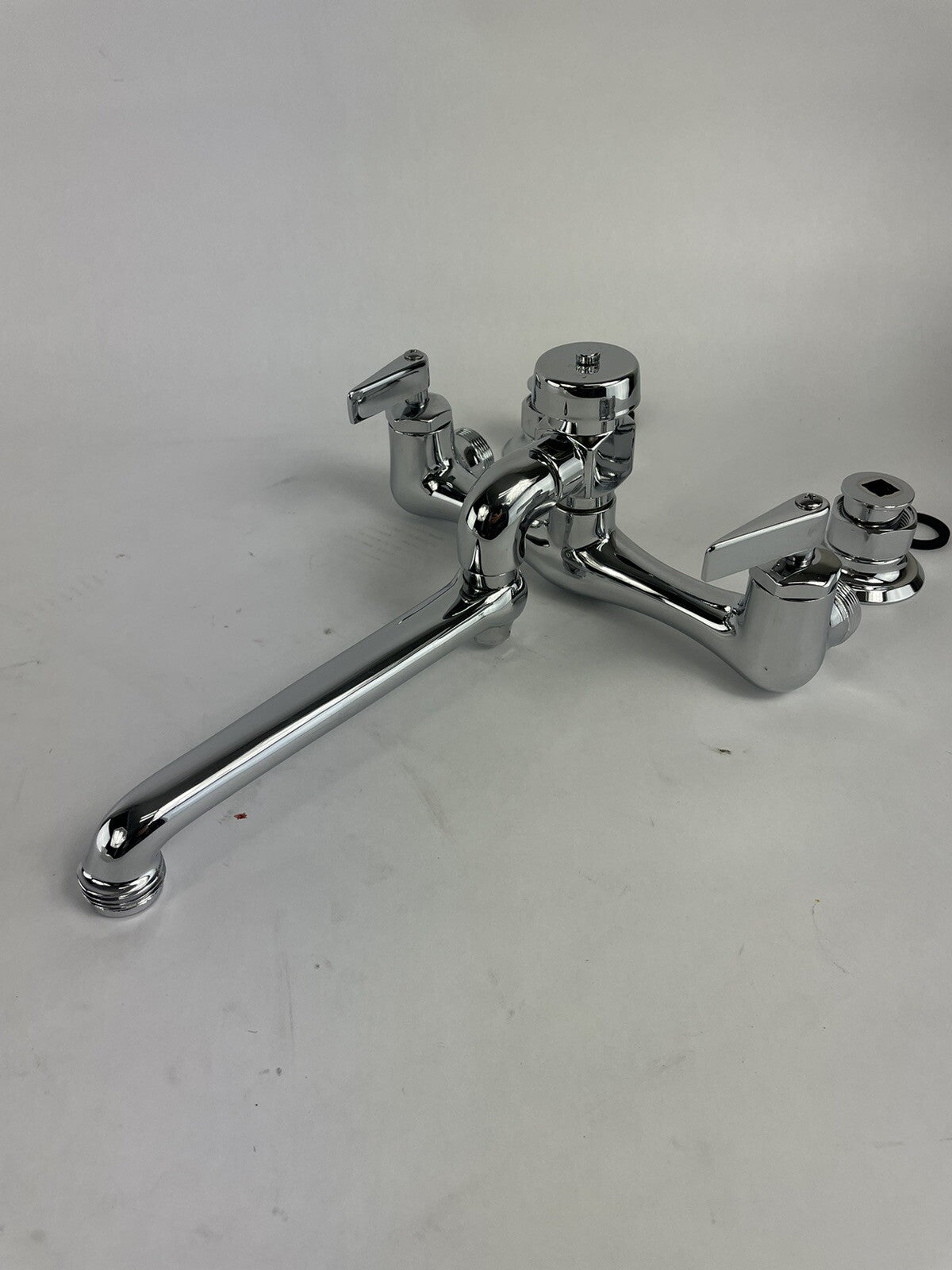 Kohler K-13625-CP double lever handle polished chrome service sink faucet