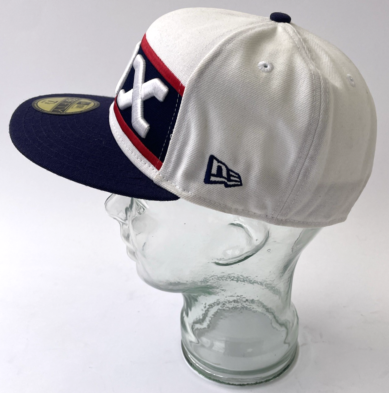 Chicago White Sox  White/Red  New Era 59FIFTY Team 100% authentic 7 1/8 sale Hat