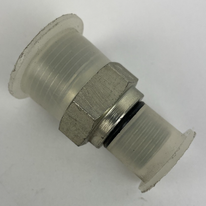 1 x OEM PARKER 3/4" Male to 1/2" Male O-Ring Face Seal (ORFS) Hydraulic Fitting