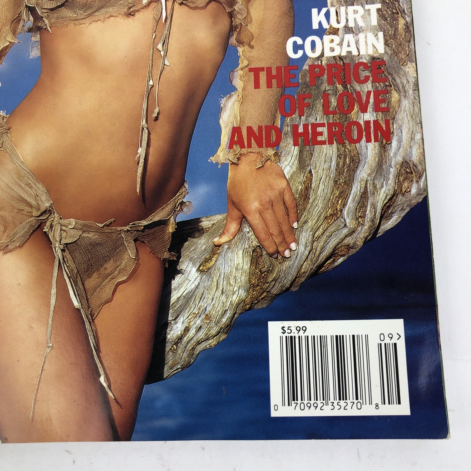 Playboy Magazine September 2001 Survivor Jerri Nude Pics Kurt Cobain Story -VGC