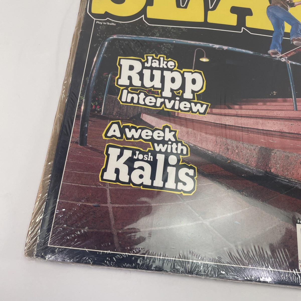 Slap Skateboard Magazine Nate Jones Cover Josh Kalis Jake Rupp February 2004