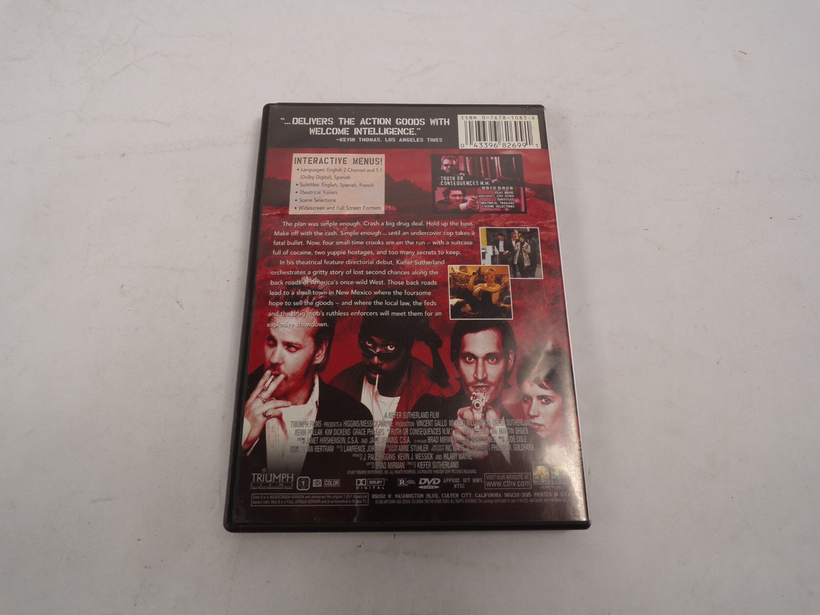 Truth or Consequences N.M Simple Enough Intelligence and Action DVD Movies