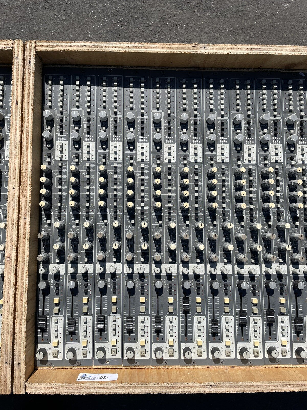 Otari Series 54 – Control Room Module Stereo -  36 Channels for console mixer