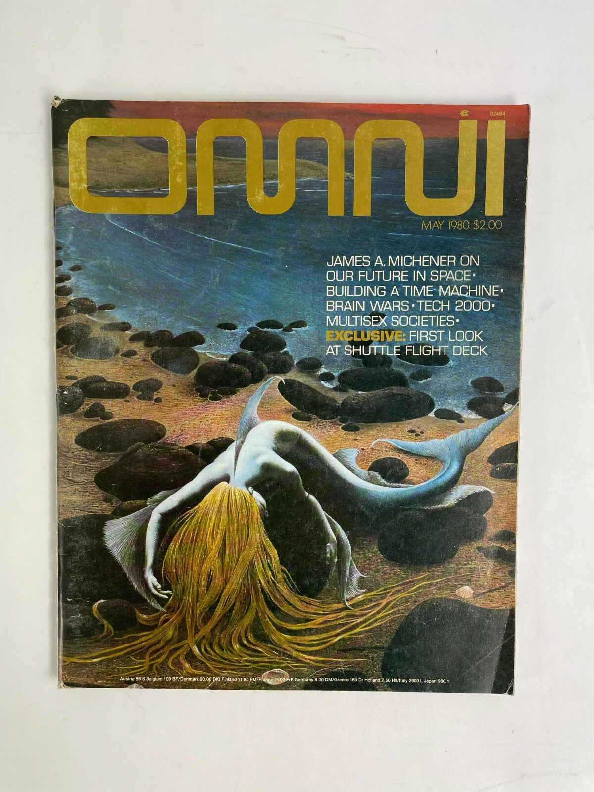 May 1980 Omni Magazine James A Michener  Exclusive First Look At Shuttle Flight