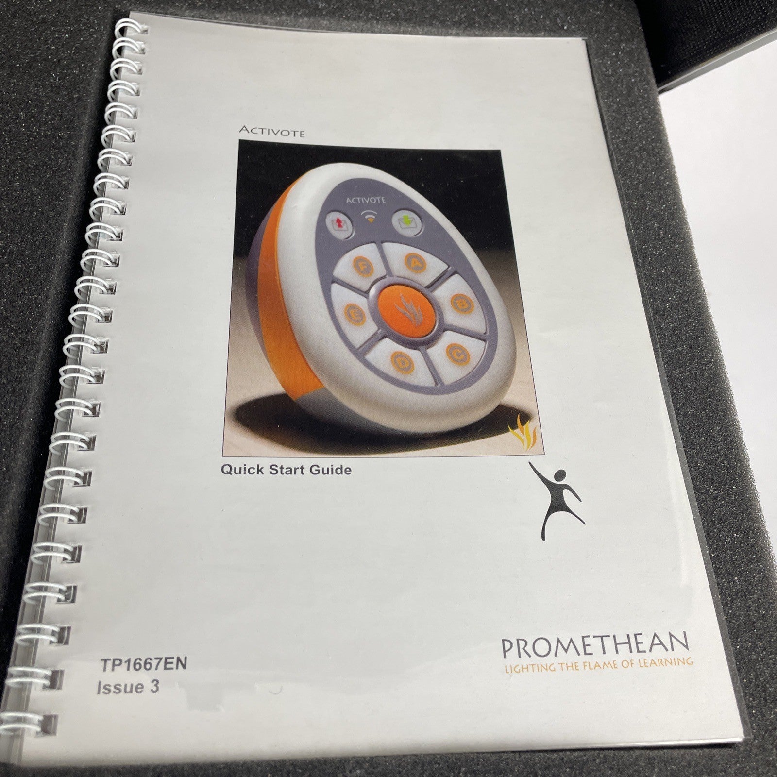 LOT OF 63 Promethean PRM-AV3-01 Activote Single Voting Pod w Protective Case VGC