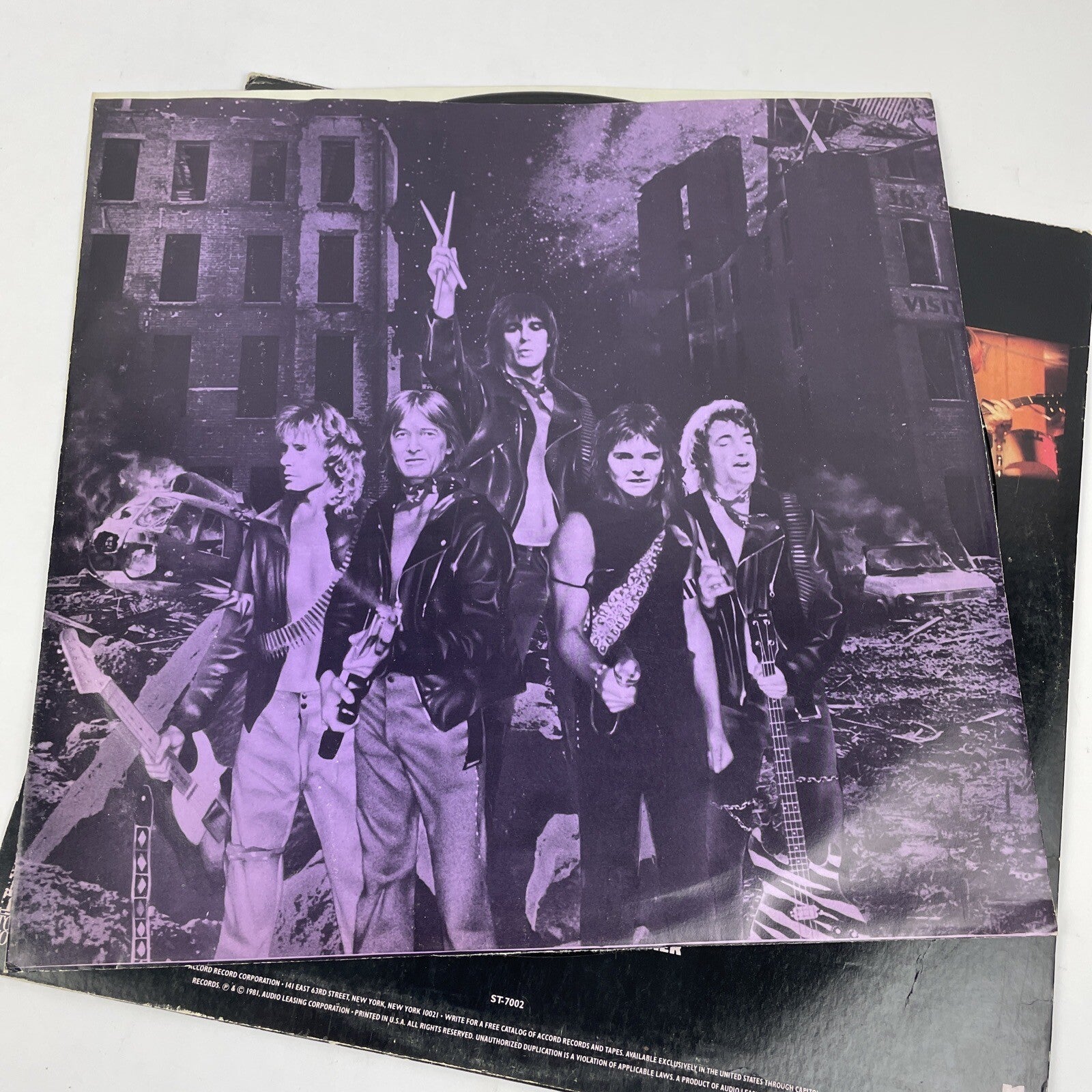 Savoy Brown Rock 'N' Roll Warriors LP -  ST 7002 Tower House Records VINYL