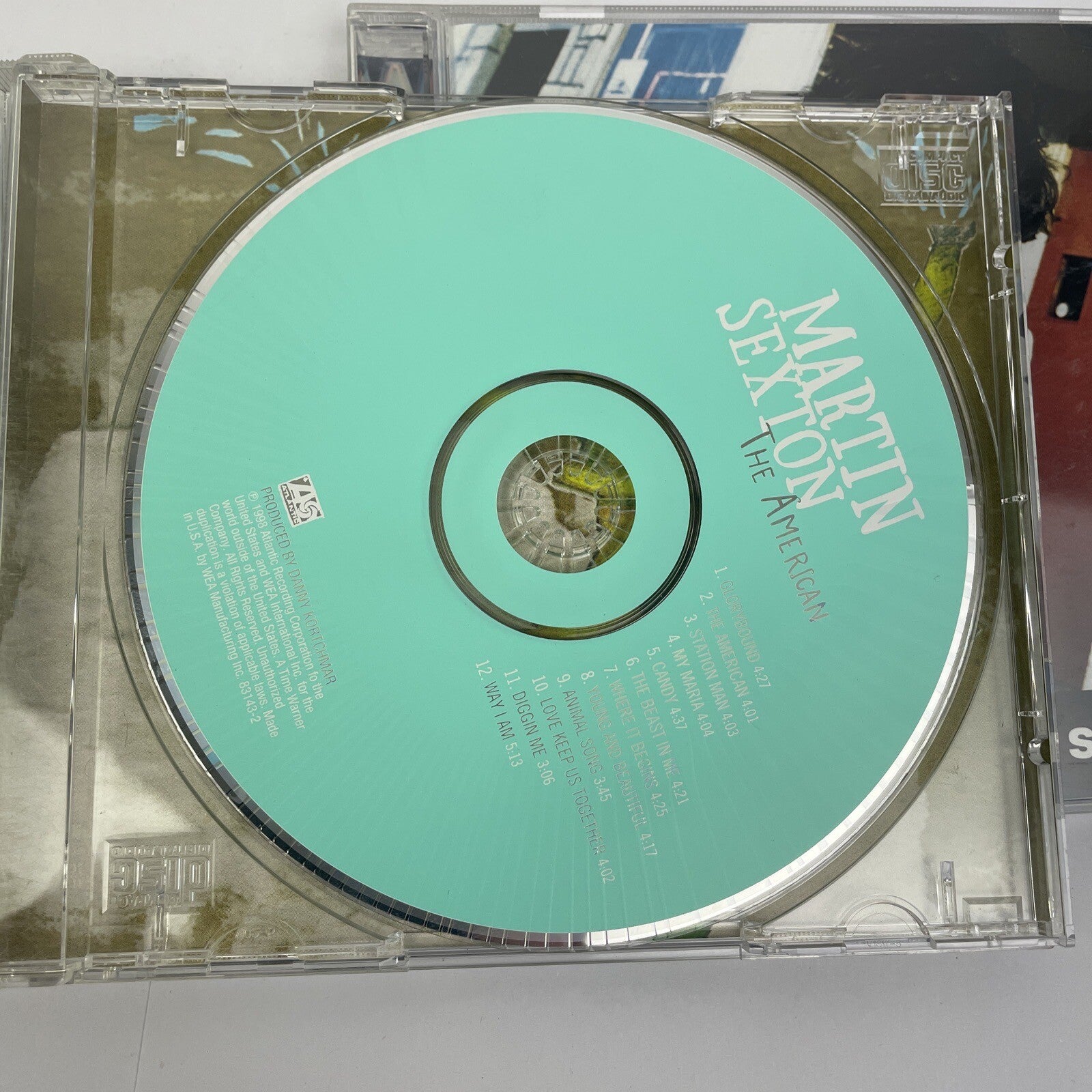 2 x Martin Sexton  CD Lot WONDERBAR 2000 + The American 1998 Atlantic Records  S