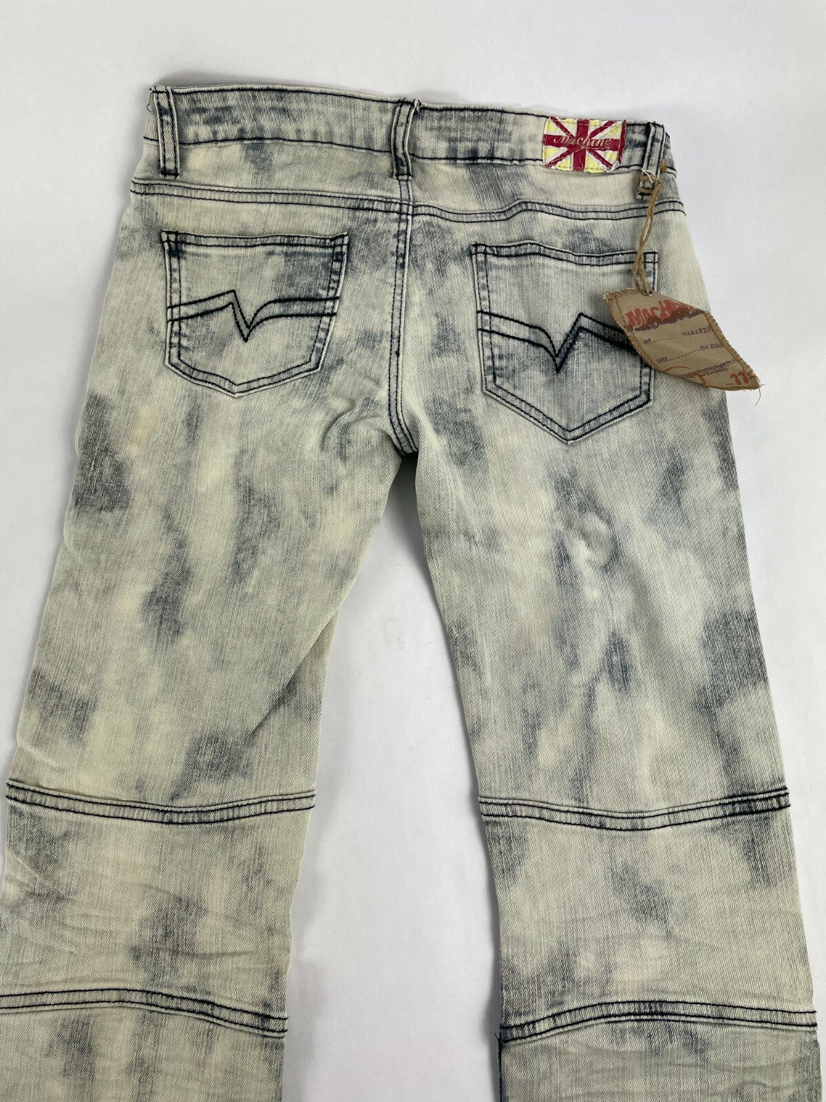 Machine Men's Denver Gray Tone Jeans Straight Leg Jeans Size W 32 L 32