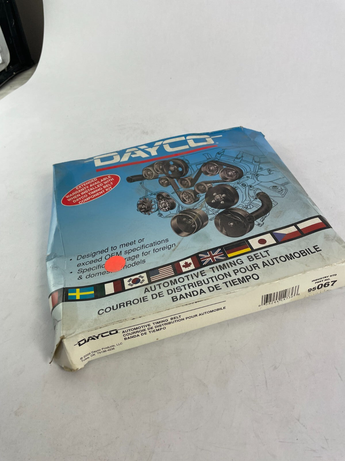 OEM Dayco 95067 Automotive Timing Belt  A11