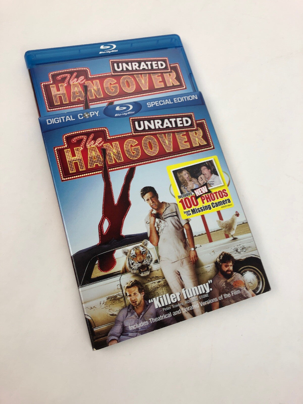 THE HANGOVER UNRATED BLU-RAY RARE  SLIPCOVER! Fast Free Shipping