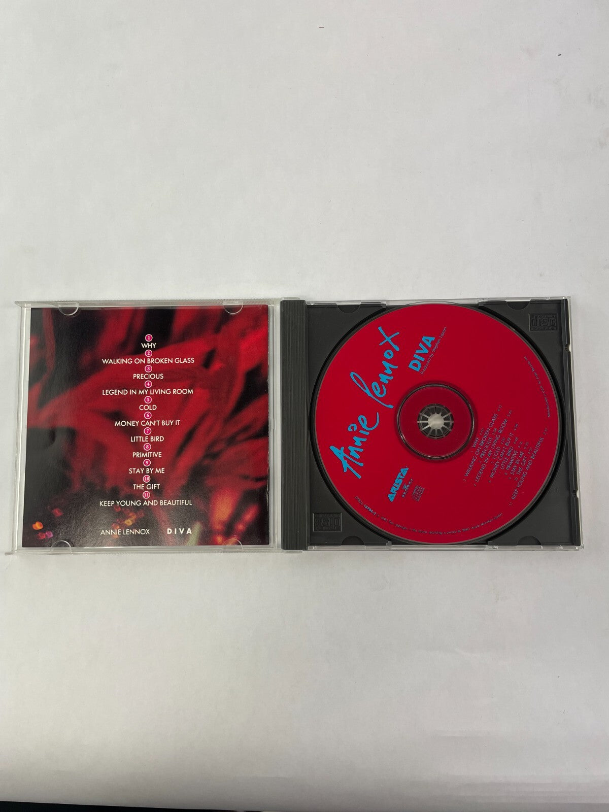 Annie Lennox Why Walking On Broken Glass Precious Legend In My Living Room CD#73