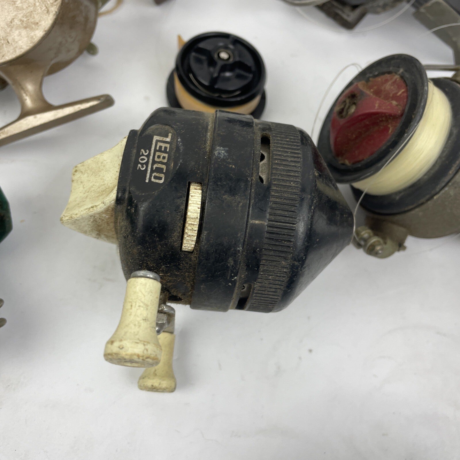 10 + Vintage Bait Cast Conventional Spinning Fresh Salt Reels For Parts Repair