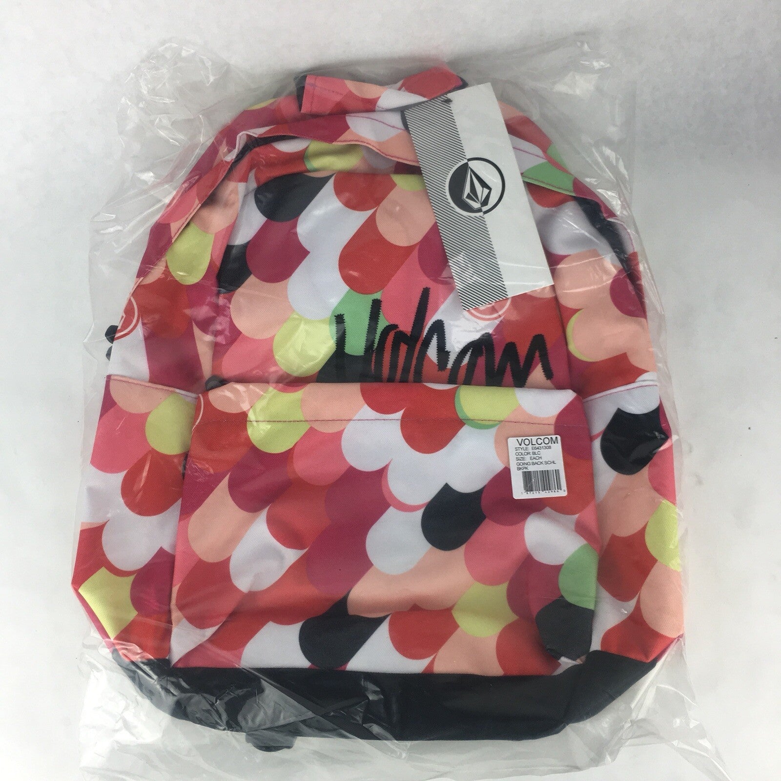 Volcom Juniors Casual Going Back Travel Backpack Patterns