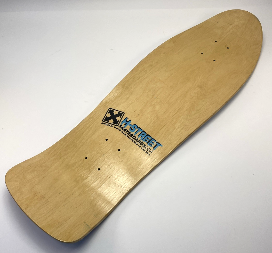 Tony Magnusson H Street Kid And Cross Reissue 1980s Wood Hell Concave Blue Fade