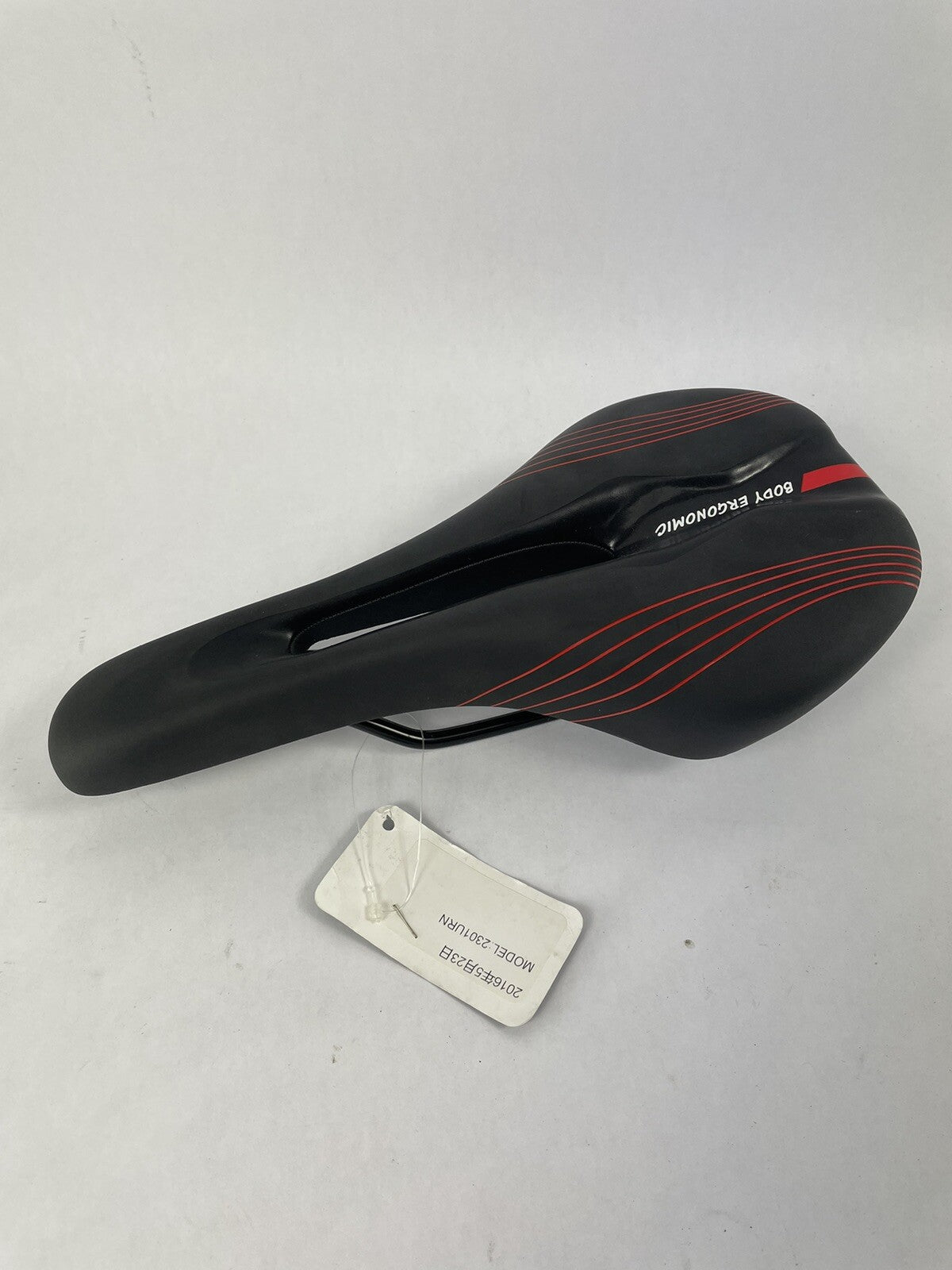 Selle Royal 2301URN Body Ergonomic red and black bicycle saddle for road and mountain bikes