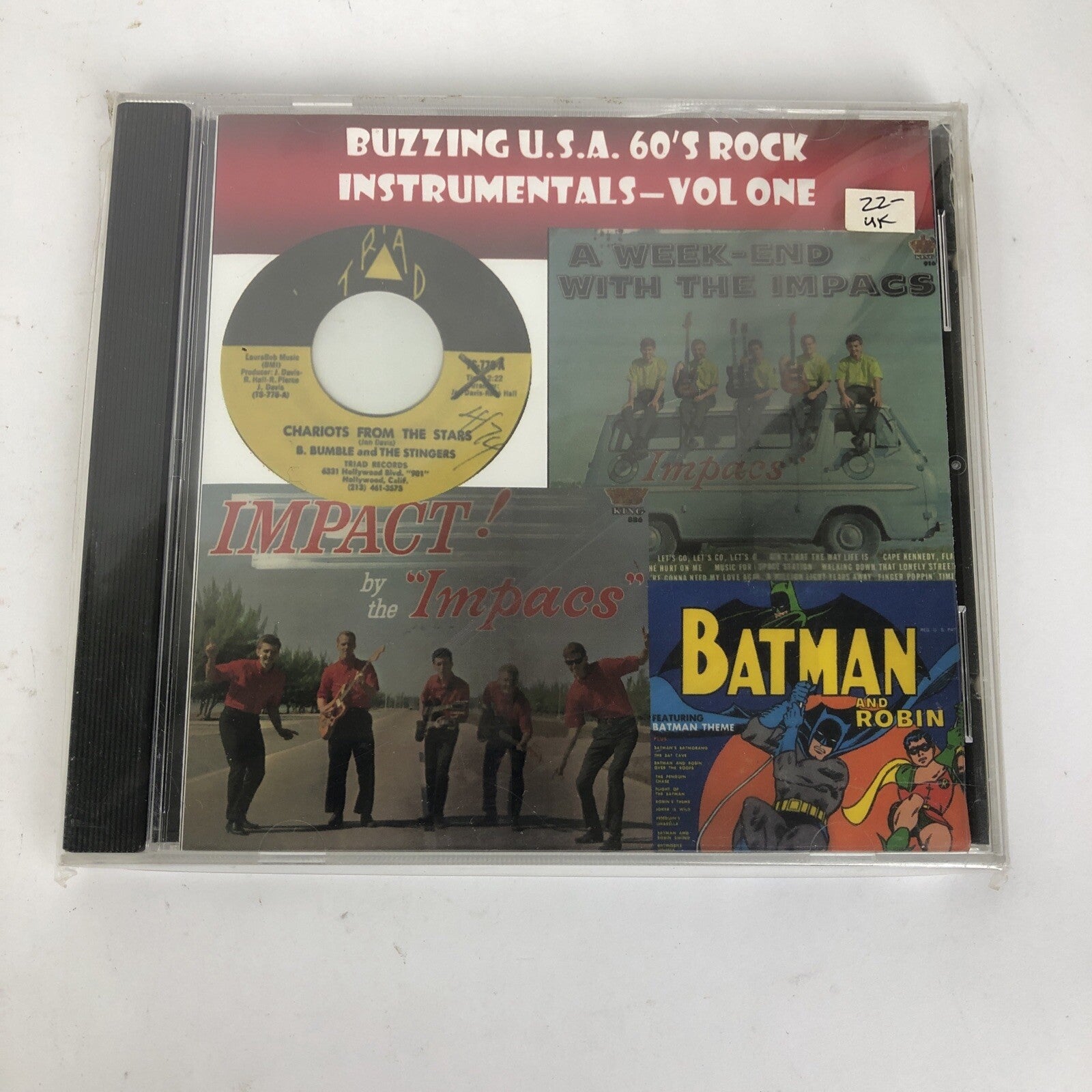 BUZZING U.S.A. 60'S ROCK INSTRUMENTALS -VOL ONE ( VARIOUS ARTISTS ) 30 TRACKS #1