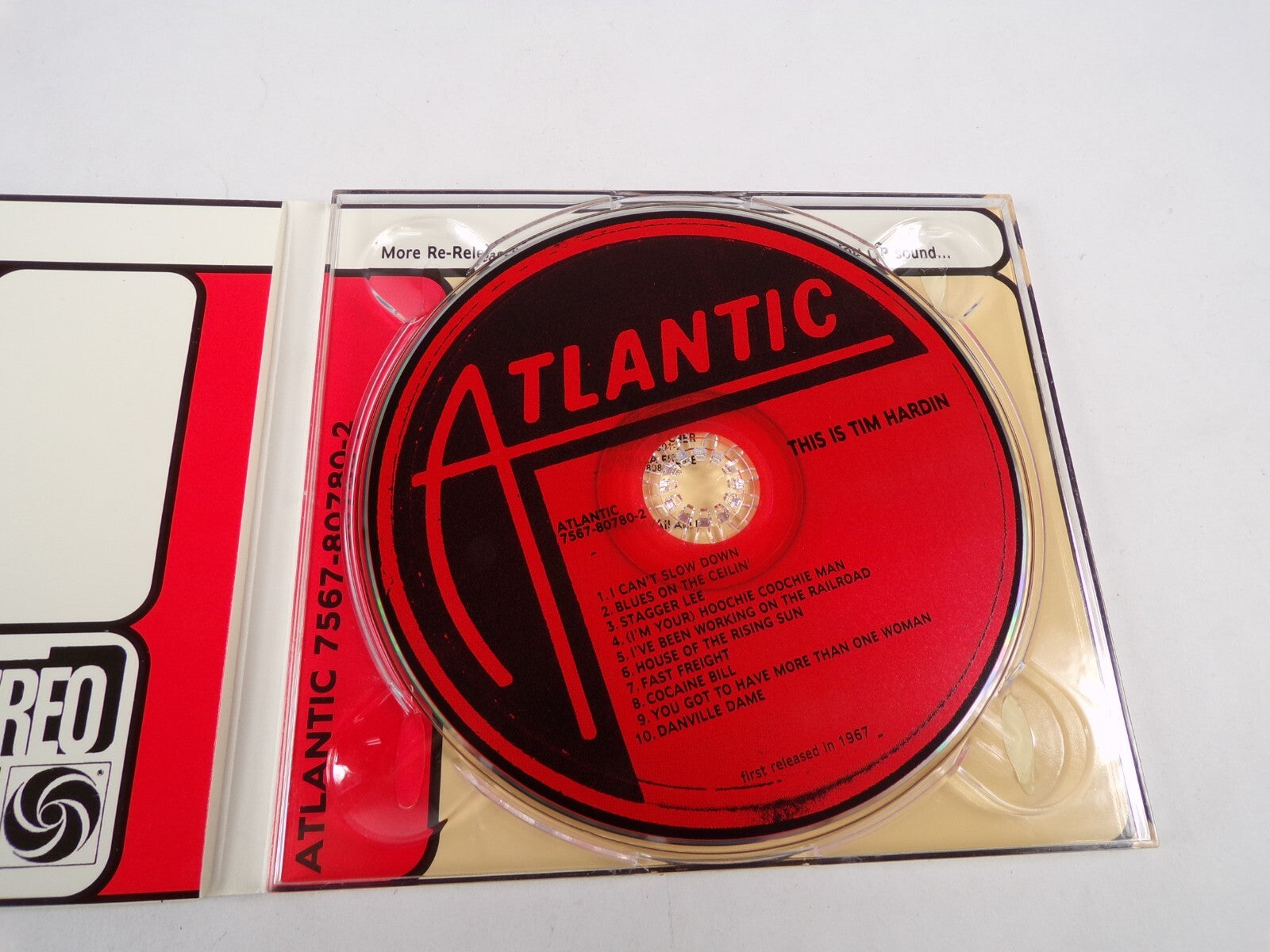 This Is Tim Hardin Atlantic OriGinal Sound  I Can't Slow Down Stagger Lee CD#34