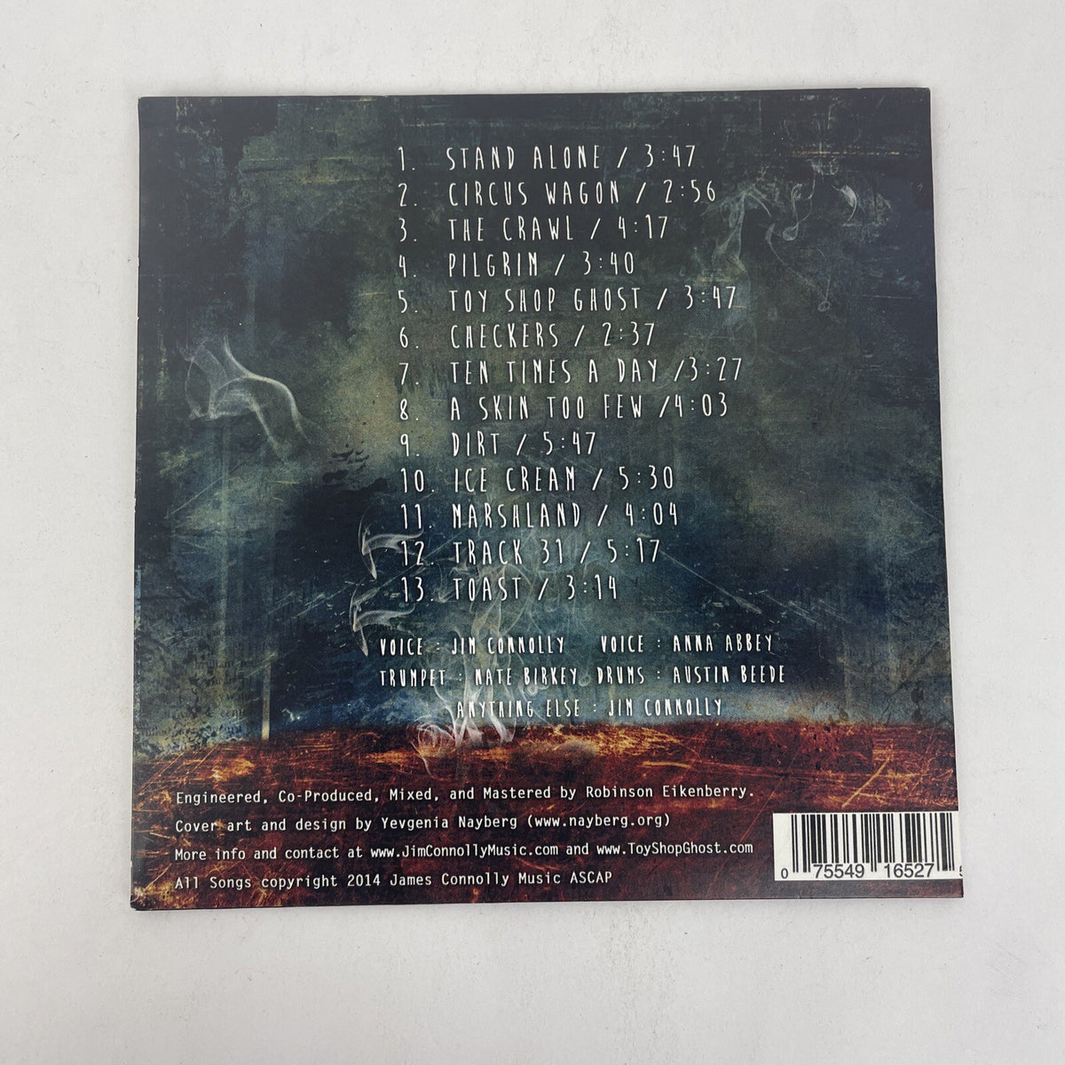 TOY SHOP GHOST - Digital Audio CD " Broadcasting Live ! " 2014 - Extremely Rare