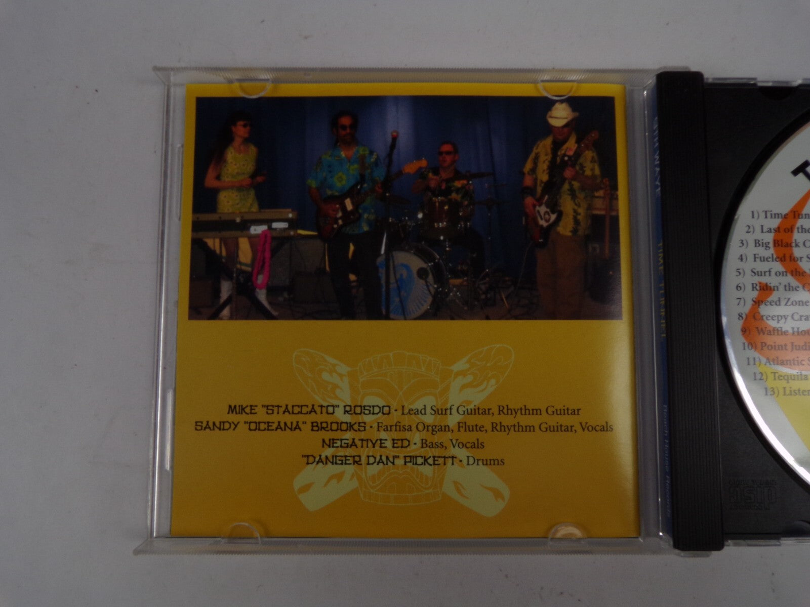 9Th Wave Hot Rod Surf Rock Time Tunnel Speed Zone Listen Up! CD#40