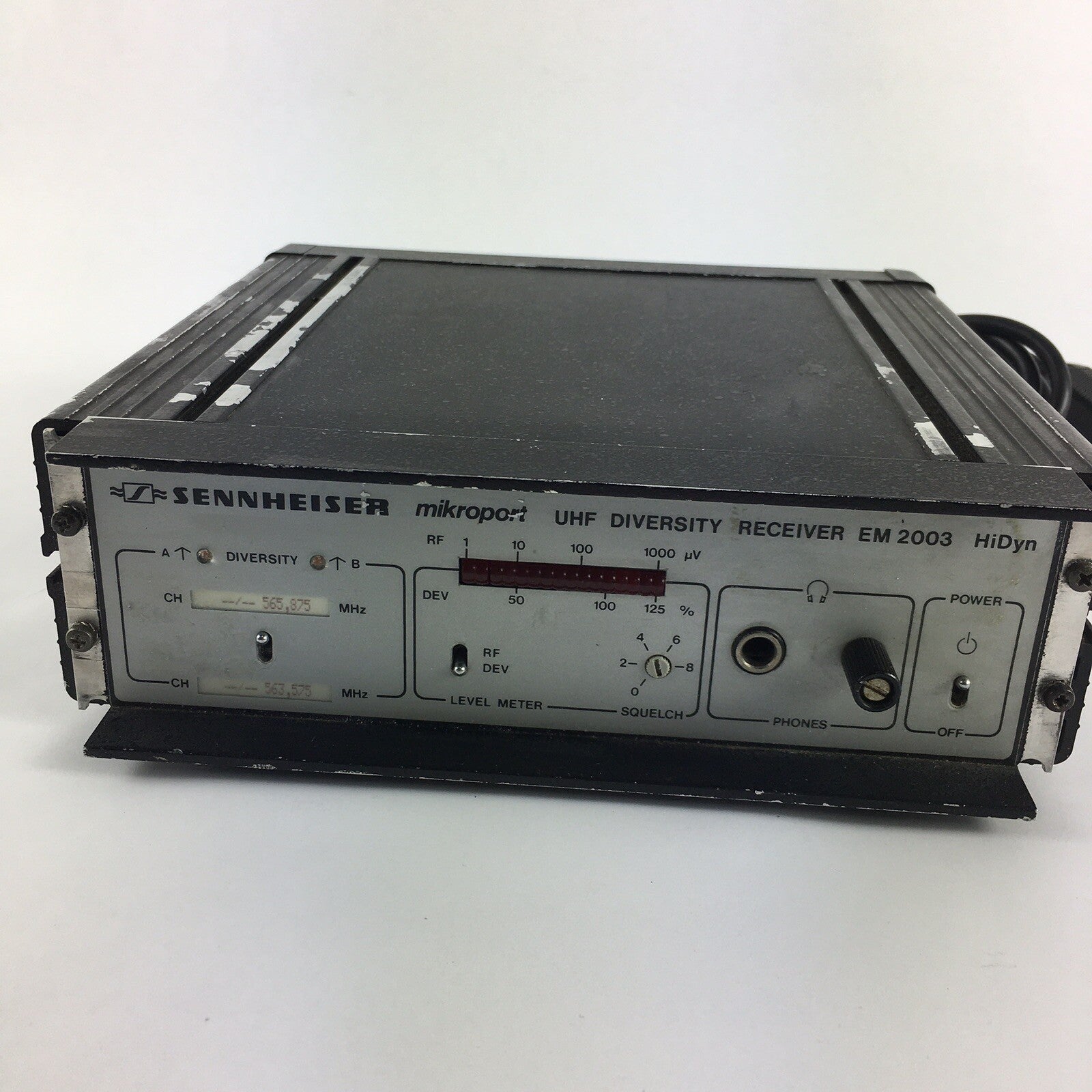 Sennheiser Mikroport EM2003 RF-Diversity Receiver WIRELESS MICROPHONE System 