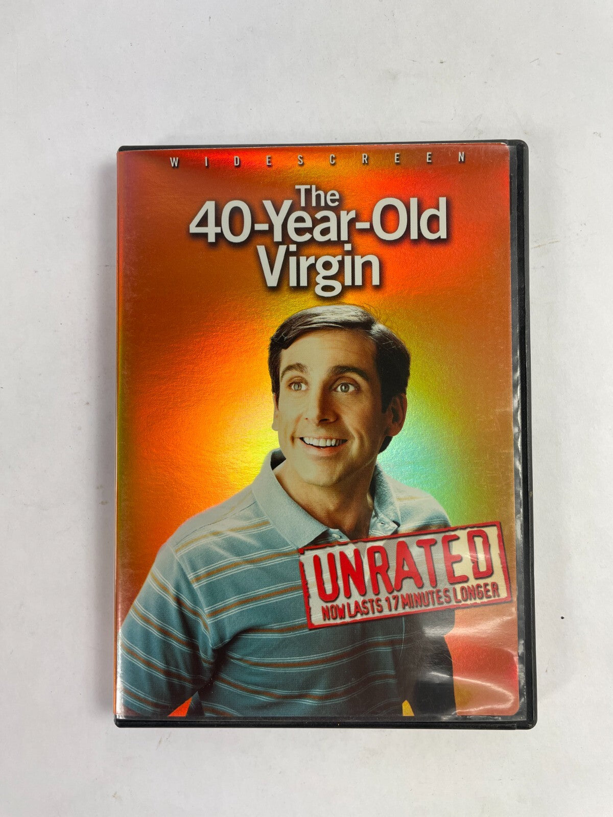 The 40 Year Old Virgin Unrated Now Lasts 17 Minutes Longer DVD Movie