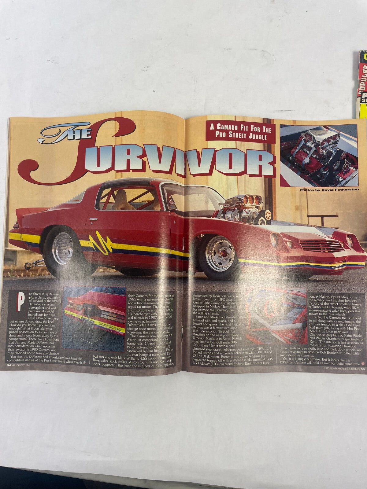 August 1994 Hot Rodding Magazine Build Your Own Monster Motor Affordable Big-Blo