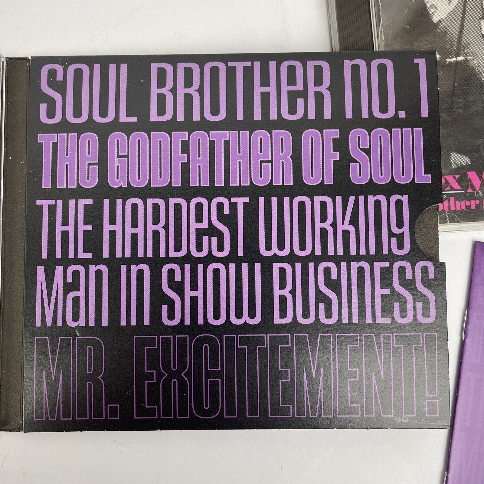 Lot of 2 x James Brown "The CD of JB" + Soul Brother Vol. 1 Digital Audio CD #1