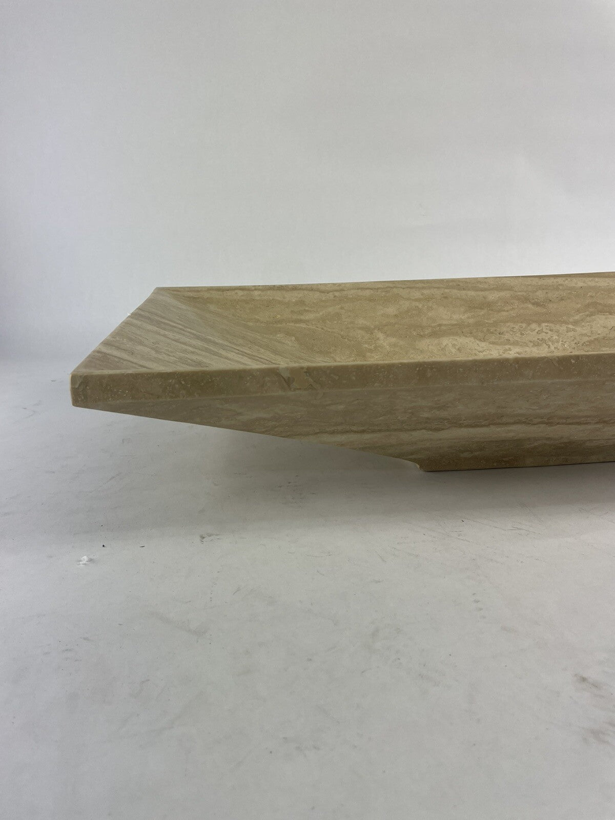 Stone Forest Verona Vessel Sink C50-2424" Rectangular Stone Vessel Bathroom Sink