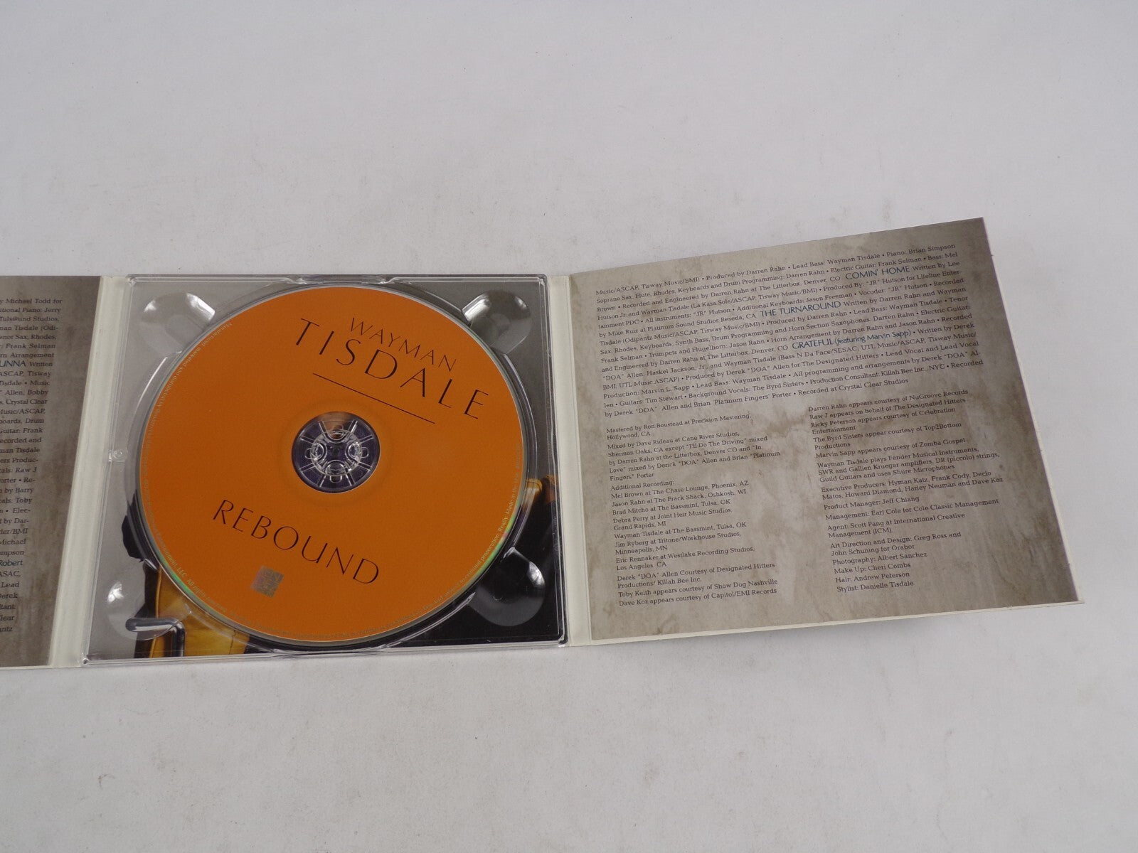Wayman Tisdale Rebound Thrown' It Down Front Kunna One On One In Love CD#58