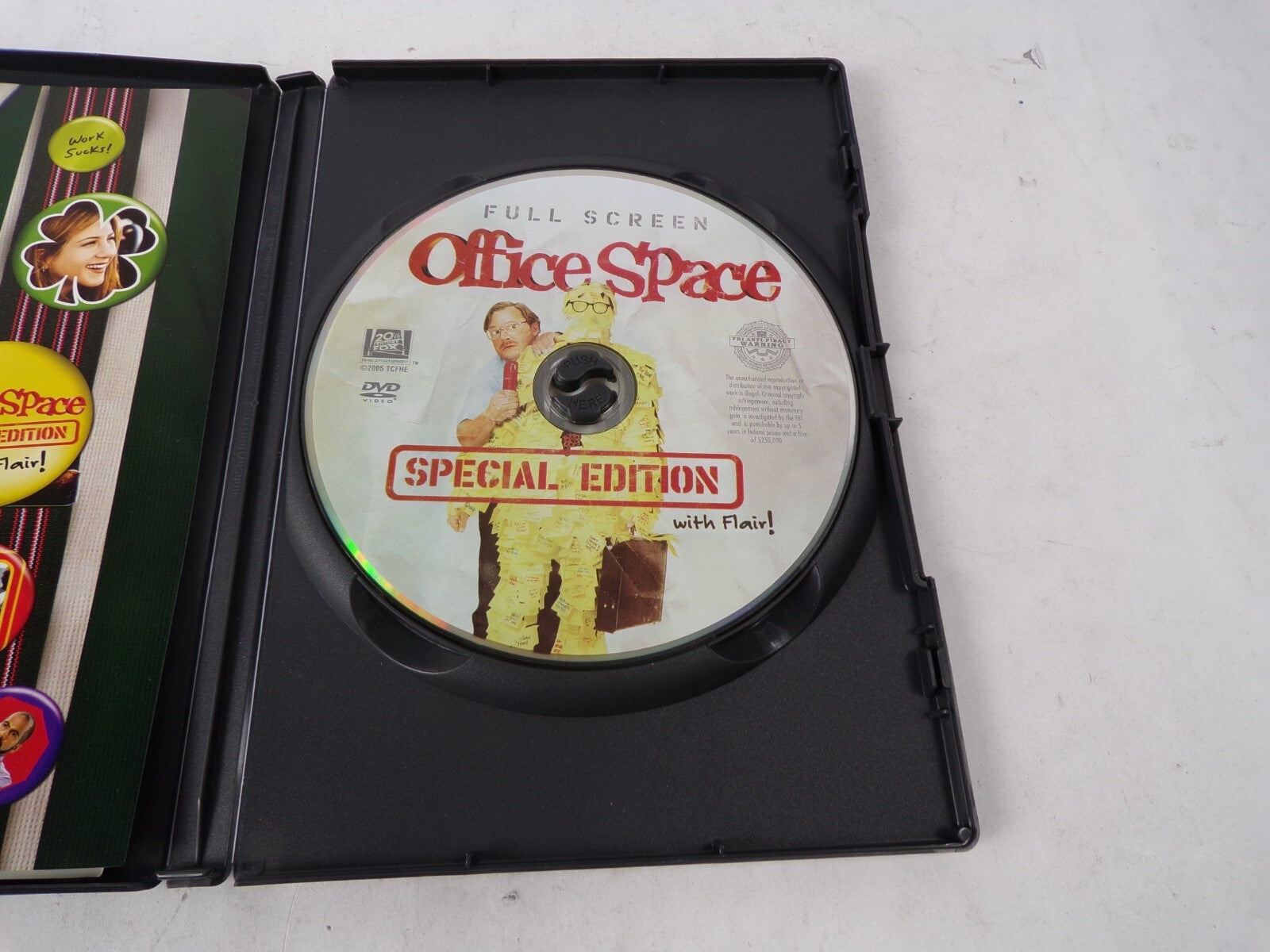 Office Space Special Edition With Flair! From Creator Mike Judge DVD Movies