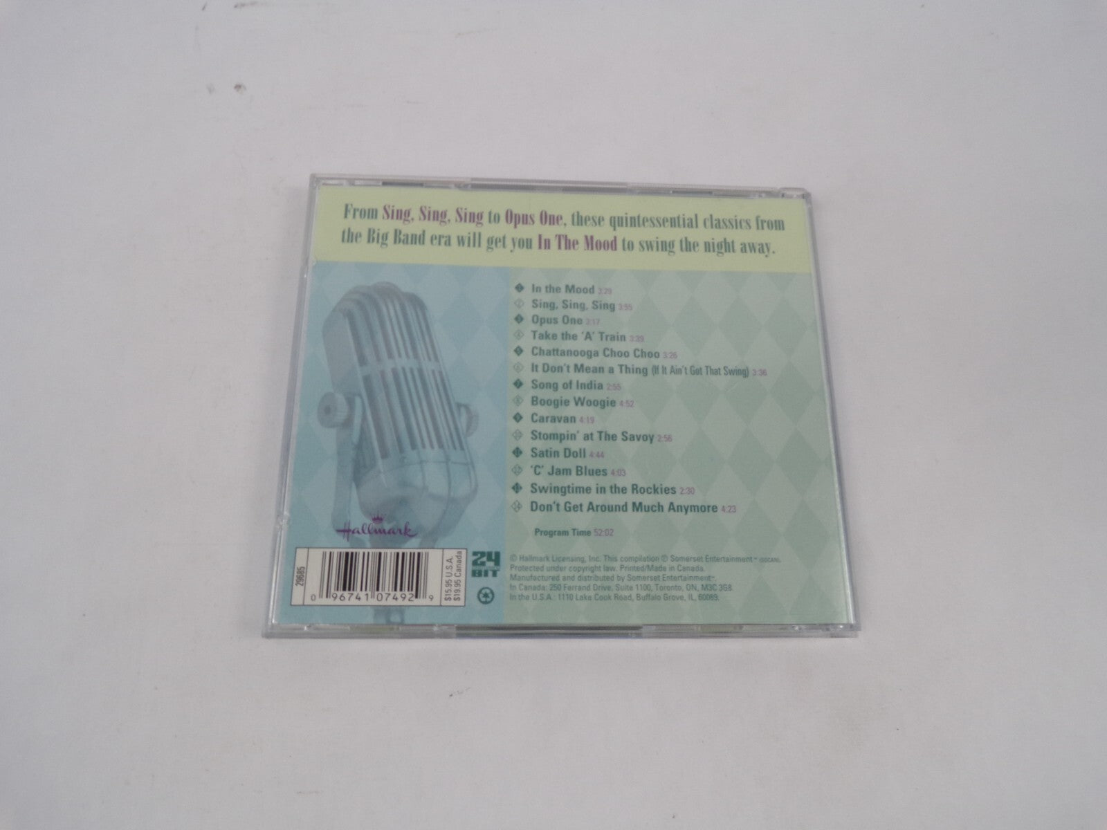 The Best Of Big Band Swing In The Mood Sing Opus One Take The A Train CD#67