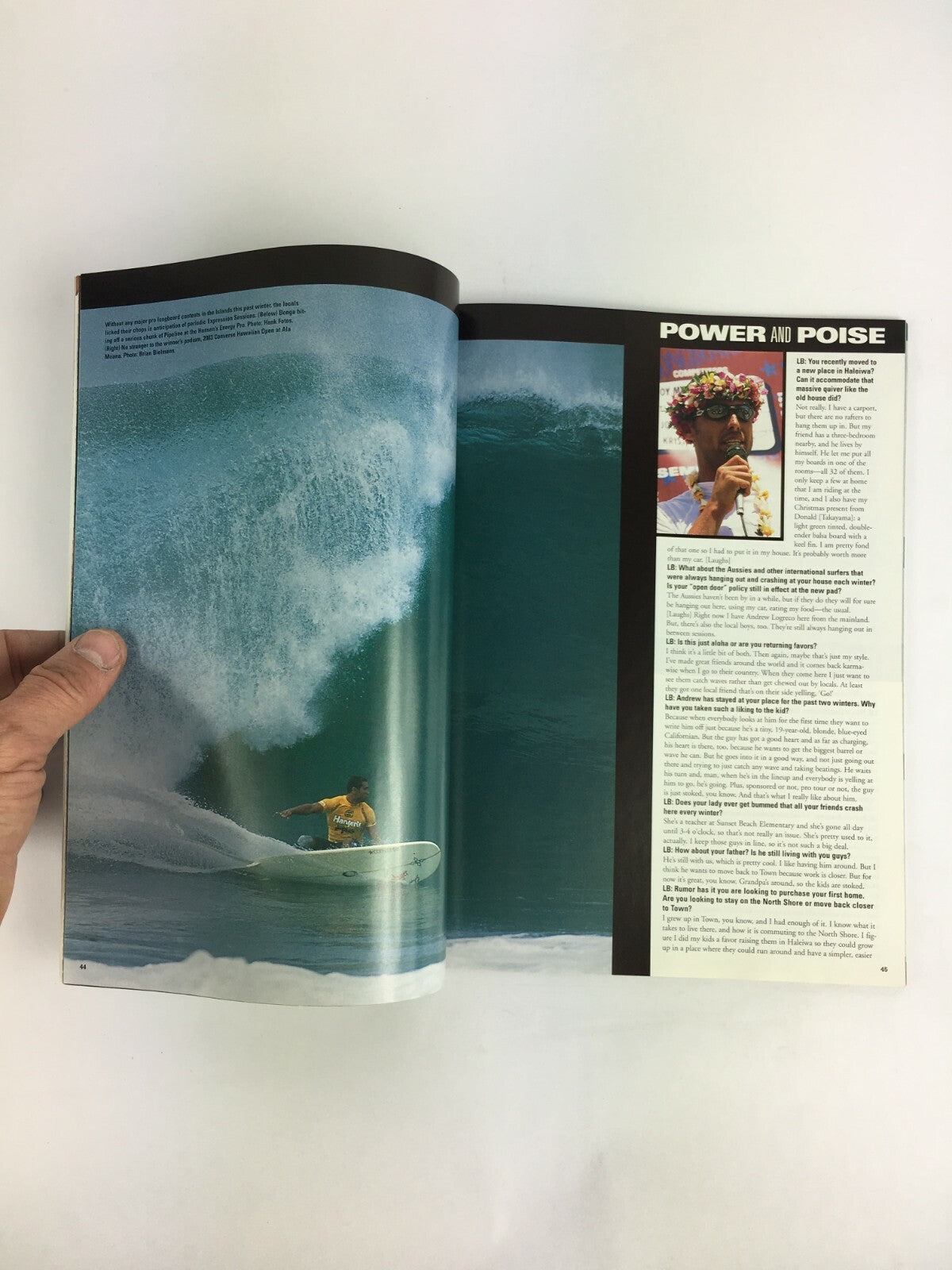 June 2004 LongBoard Magazine The Interview Issue Pipeline Expression session 