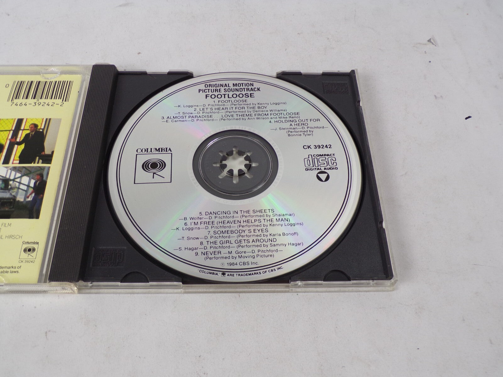 Footloose Kenny Loggins Footloose Shalamar Dancing In The Sheets Deniece CD#62