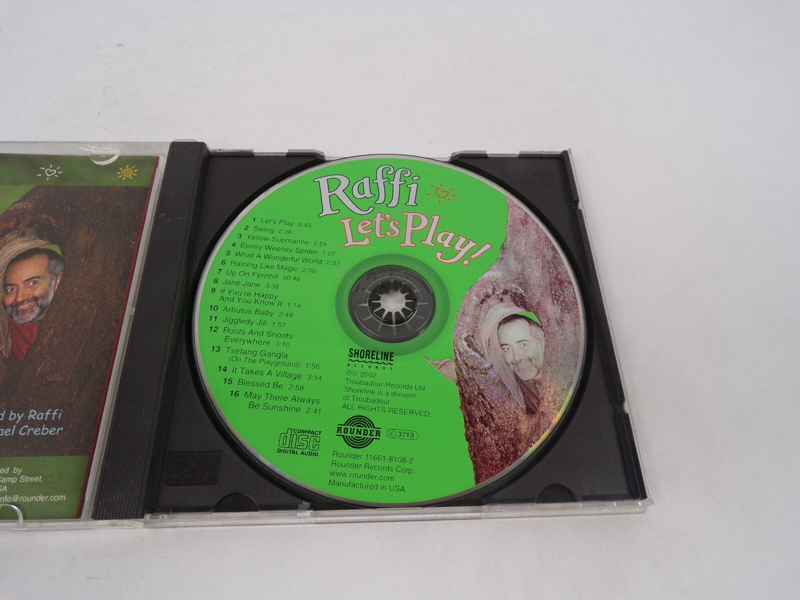 Raffi Let's Play Swing Yellow Submarine Eensy Weensy Spider What A WonderfuCD#70